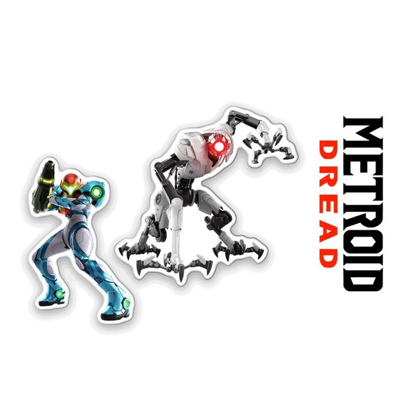 Metroid Dread Pin Set Nintendo Pins Brand New Sealed Samus EMMI - Picture 1 of 4